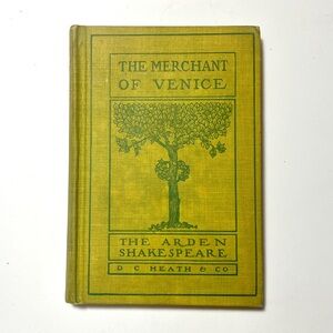 Vintage Book “The Merchant of Venice” by Shakespeare c.1916